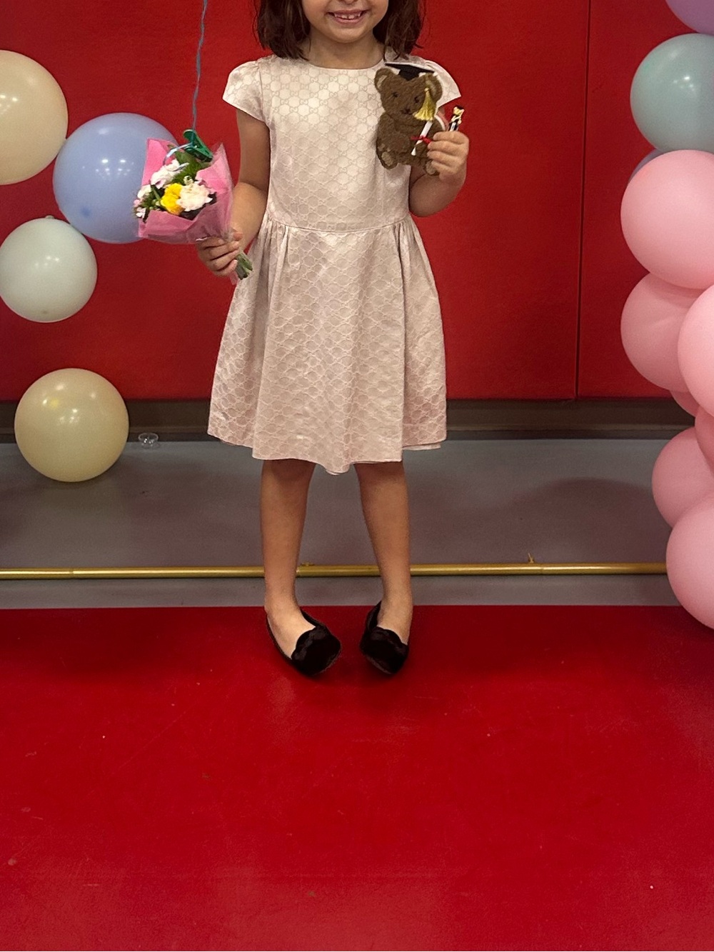 Gucci Pale Pink GG Party Dress